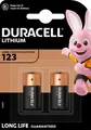 50 Duracell High Power CR123A / DL123A / CR123 Lithium Batterien im 2er Blister