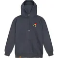 Bavarian Caps Unisex Grantig By Nature V2 Hoodie, graublau, S