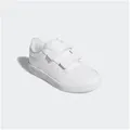 adidas Sportswear HOOPS 4.0 Klettschuh für Kinder weiß 29 EU