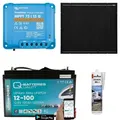 a-TroniX Solaranlage Wohnmobil 220W mit 100Ah Lithium Batterie und Victron MPPT ...