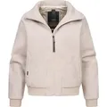 Ragwear Outdoorjacke Toscia angesagte oversized Übergangsjacke in Woll-Optik braun XL (42)