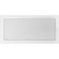 Kratki Lüftungsgitter 22x45 weiß Jalousie