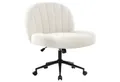 Intimate WM Heart Bürostuhl ohne Armlehne, Ergonomischer Drehstuhl mit Rollen, Höhenverstellbarer Schreibtischstuhl mit Mittlerer Rückenlehne