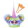 Furby Furblets Swee-Dee Frühling Mini-Plüschspielzeug – lustiges, sprechendes Kuscheltier für Kinder