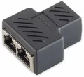cat. 6A Patchkabeladapter RJ45 Buchse /2x Buchse