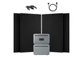 Growatt 2000W Bifazial PV mit Speicher Growatt NEXA 2000 4096-8192 Wh LFP, (4x 500Wp Full Black und NEXA 2000 All-in-One Speicher), WiFi & Bluetooth-Unterstützung