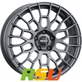 4x MAK APX gloss gun metallic 7.5x18" ET36 LK4 100 ML 56.6 Alufelgen 18 Zoll