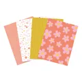 décopatch Pocket Hot Foil Set Mix and Patch Sunny Flowers 4 Blatt 30x40 cm 20