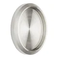 SOTECH Schiebetürgriff MILA Griff-Ø: 58 mm zum Aufkleben mit UV-Kleber Möbelgriff echt Edelstahl Muschelgriff für Glas-Türen & Zimmertüren Griffmuschel zum Aufkleben Glastürgriff