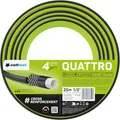 CELLFAST Gartenschlauch Quattro 4-Lagig 1/2 Zoll  UV-beständig Flexibel 25 Meter