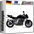 exhaust zugelassen suono edelstahl mivv fur kawasaki z 750 z750 2004 04 2005 05