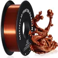 GEEETECH PLA Filament 1,75mm Silk Copper, 3D Drucker Filament PLA 1kg Spool
