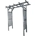 Promadino Pergola Bamberg 200 cm x 200 cm x 51 cm Grau FSC®