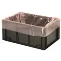 WETEC Freestat Seitenfaltenbeutel, ESD, 400 x 300 x 550 mm, 50 μm, 300 Stück