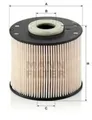 MANN-FILTER Kraftstofffilter für FORD C-MAX II FOCUS III GALAXY GRAND KUGA I II