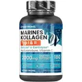 Kollagen mit Hyaluronsäure Vitamin C, Proprietäre Qualität Hydrolysiertes Kollagen Typ 1&2 Collyss Cartidyss, Kollagen und Hyaluronsäure Ergän...