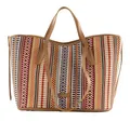 Coccinelle Shopper New Never Without Bag Mantas Handbag Multi. Azul/Skin bunt