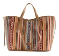 COCCINELLE New Never Without Bag Mantas Handbag Tasche Multi. Azul / Skin bunt