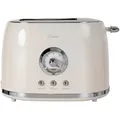 Silva Schneider Toaster, Weiß, Kunststoff, 30.6x16.6x20.4 cm, Auftaufunktion, Aufwärmfunktion, automatischer Auswurf nach Röstende, automatische Zentrierung der Toastscheibe, Küchengeräte, Toaster