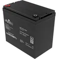 Akku 51Ah AGM Solar Batterie Solarbatterie Akku Solaranlage 12V C20 Offgridtec