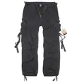 Brandit M-65 Vintage Hose, schwarz, Größe S für Männer