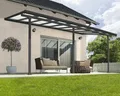 Palram - Canopia Terrassendach "Feria Alu Terrassenüberdachung", grau, B/H/T: 546cm x 305cm x 294cm