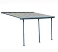 Palram - Canopia Terrassenüberdachung Feria Anthrazit 295x546x305 cm