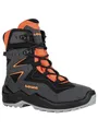 Lowa Lino GTX (Textil/Synthetik, wasserdicht) graphitegrau/orange Winterstiefel
