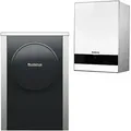 Buderus Luft-Wasser-Wärmepumpe Logatherm WLW196i.2-6 AR E WS+ silent plus mit integriertem Heizstab, weiß - 7739618633