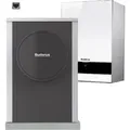 Buderus WLW196i-2-6 AR Wärmepumpe E W S+ 6 kW A-7/W35 monoenergetisch weiß