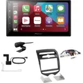 Pioneer SPH-DA160DAB 2-DIN Autoradio Apple CarPlay Android Auto Bluetooth DAB USB passend für Hyundai IX20 ab 2010 schwarz matt