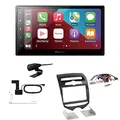 Pioneer SPH-DA160DAB 2-DIN Autoradio CarPlay Android Auto Bluetooth DAB USB passend für Hyundai IX20 ab 2010 schwarz matt