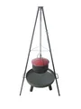 Schwenkgrill-Set 4 in 1 mit Topf und Fischhalter