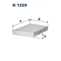 Filtron Filter Innenraumluft K1229 11188122010 21238122010 272775PA0D | 668797