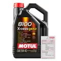 5 Liter MOTUL 8100 X-CESS GEN2 5W-40 für ACEA A3/B4 API SP BMW MB VW 502.00