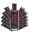 Beef Bar 12x25g  Hochwertiges getrocknetes Fleisch, proteinreicher Rindfleisc...