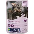 Bozita Katzen-Nassfutter Pouch HiS Pute für Katzen 85 g