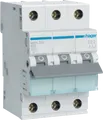 HAGER MBN325 - Leitungsschutzschalter 3 polig 6kA B-Charakteristik 25 A 3 Modul