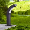 Außenleuchte Lucande, LENNIK, Schwarz, für Terrasse, Aluminium, Modern - 8.5 - 40