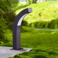 Lucande LED Sockelleuchte, Wegeleuchte außen, Höhe: 40 cm, Sockellampe Garten sp