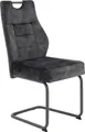 HELA Esszimmerstuhl Linda S Schwingstuhl (Set, 4 St), mit Taschenfederkern Sitz, mit 140KG belastbar, Freischwinger