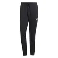 adidas Men's Essentials FEELCOZY French Terry Pant, Black/White, XL