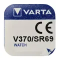 kQ Varta Knopfzelle Silver Oxide V370 SR69 1.55V Batterien 1er Blister