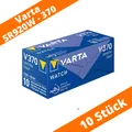 10 x Varta V370 Uhrenbatterie 1,55V SR920W SR69 Batterie Knopfzelle Silberoxid