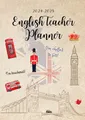 English Teacher Planner: 6 classi - Presenze, valutazioni, calendario e giorni festivi, argomenti trattati, contatti di emergenza