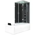 AcquaVapore Dusche Wanne Kombination K05-L33-EC Duschkabine 180x90