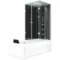 Acquavapore - Whirlpool Wanne Duschtempel Dusche Duschkabine K05-l33-ec 180x90 Cm Mit 2k Scheiben Versiegelung