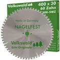Volkswald® HM-Kreissägeblatt SWZ 400 x 30 mm Z= 60 Nagelfest Super - Wechselzahn
