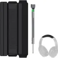 Stirnband Ersatz für Bose QC 35, QC35 II, QC45 - Protein PolyurethanKopfpolster - Schwarz - Schwarz