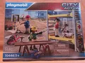 66)Playmobil 70446, City Action, Baustelle, Baugerüst mit Handwerker NEU